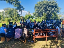 DISO addressing the community 